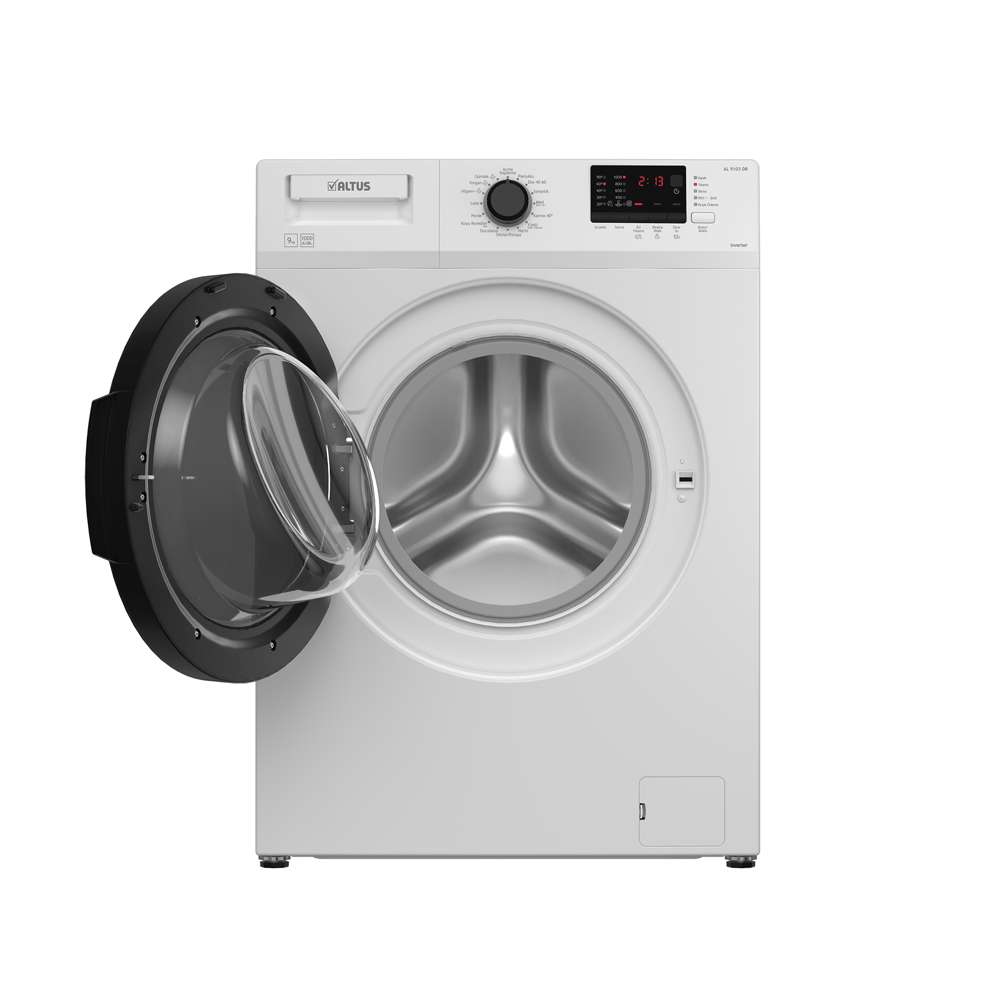 Altus 9 Kg 1000 Devir Çamaşır Makinesi 
