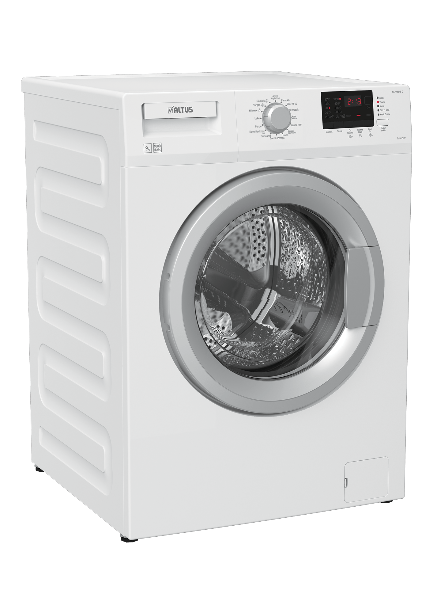 Altus 9 Kg 1000 Devir Çamaşır Makinesi