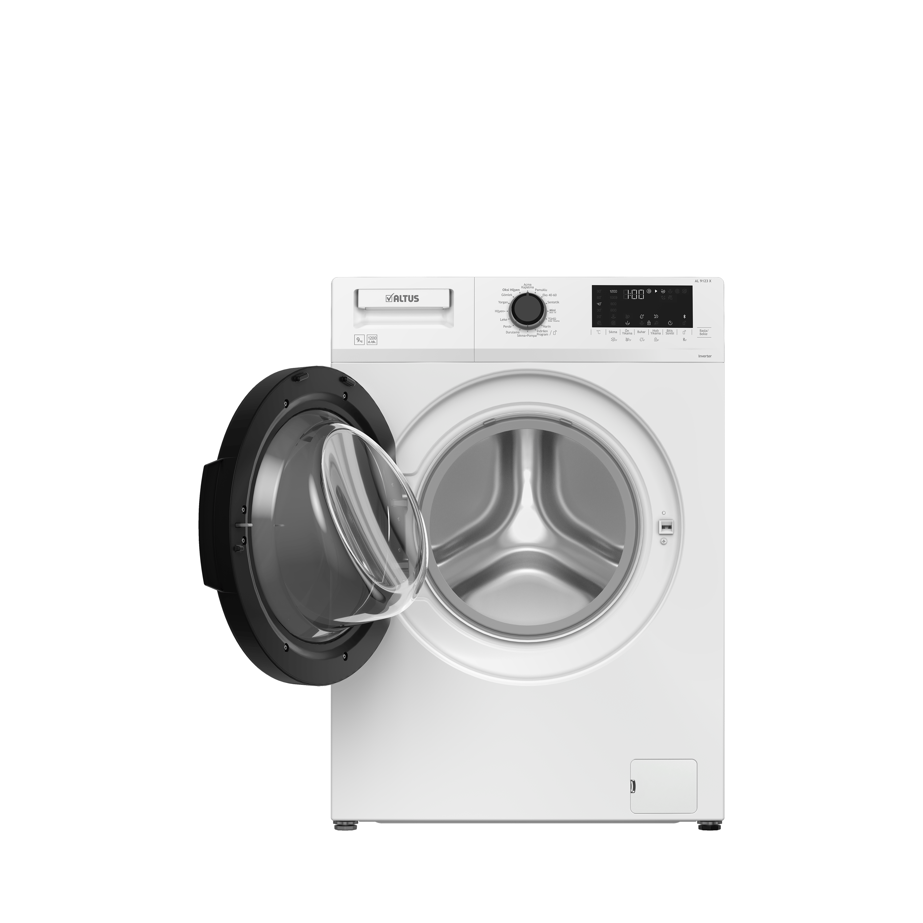 Altus 9 Kg 1200 Devir Çamaşır Makinesi