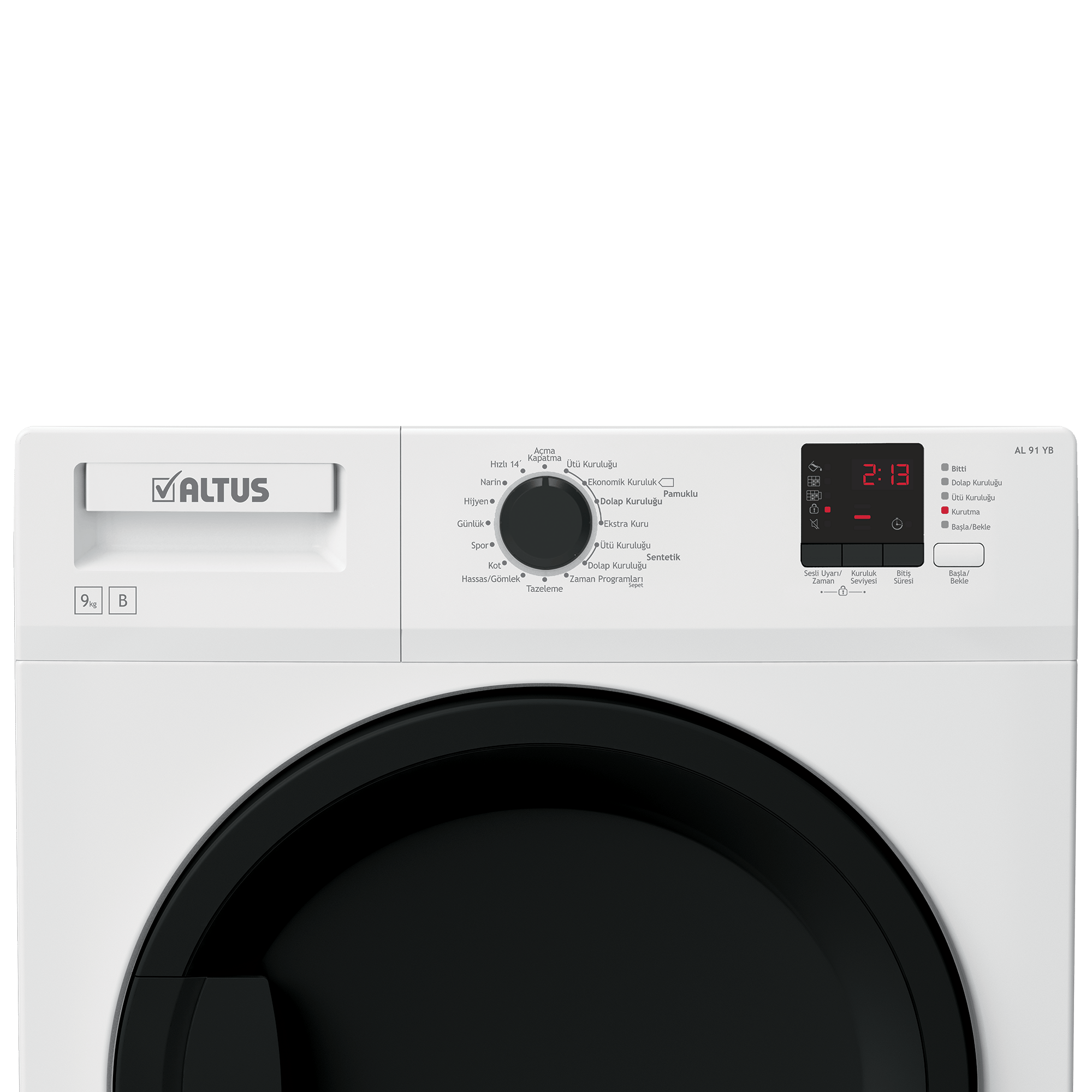Altus 9 Kg Yoğuşmalı Kurutma MakinesiALTUS AL 91 YB 9 Kg Yoğuşturmalı Kurutma MakinesiYoğuşturmalıALTUSAL 91 YB ALTUS