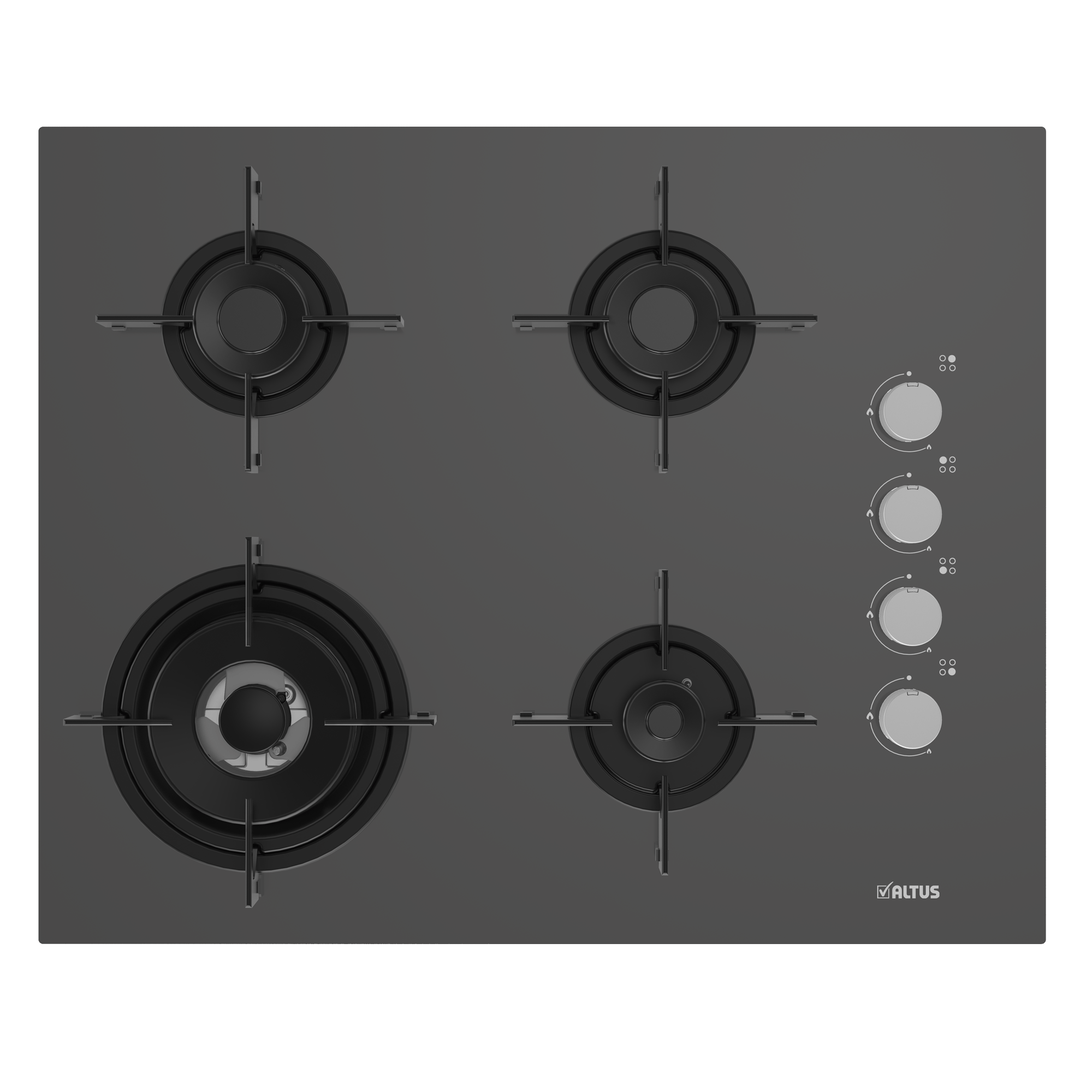 Altus Zara Gri Ankastre Ocak ( Doğalgaz ) ALTUS ALA 189 DG Zara Gri Doğalgazlı Ankastre Ocak Ankastre OcakALTUSALA 189 DG ALTUS