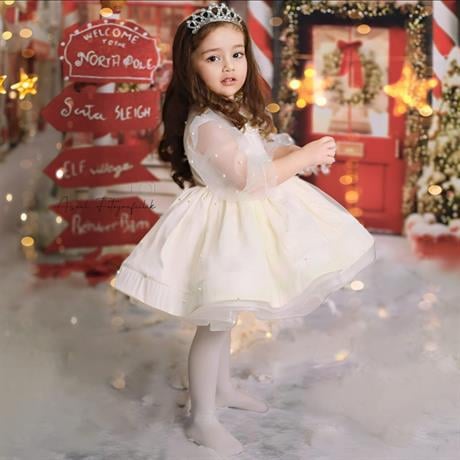 İnci Lady Vintage Kız Bebek Elbisesi,Doğum günü,fotoğraf çekim elbise,0-12 Yaş Uygun