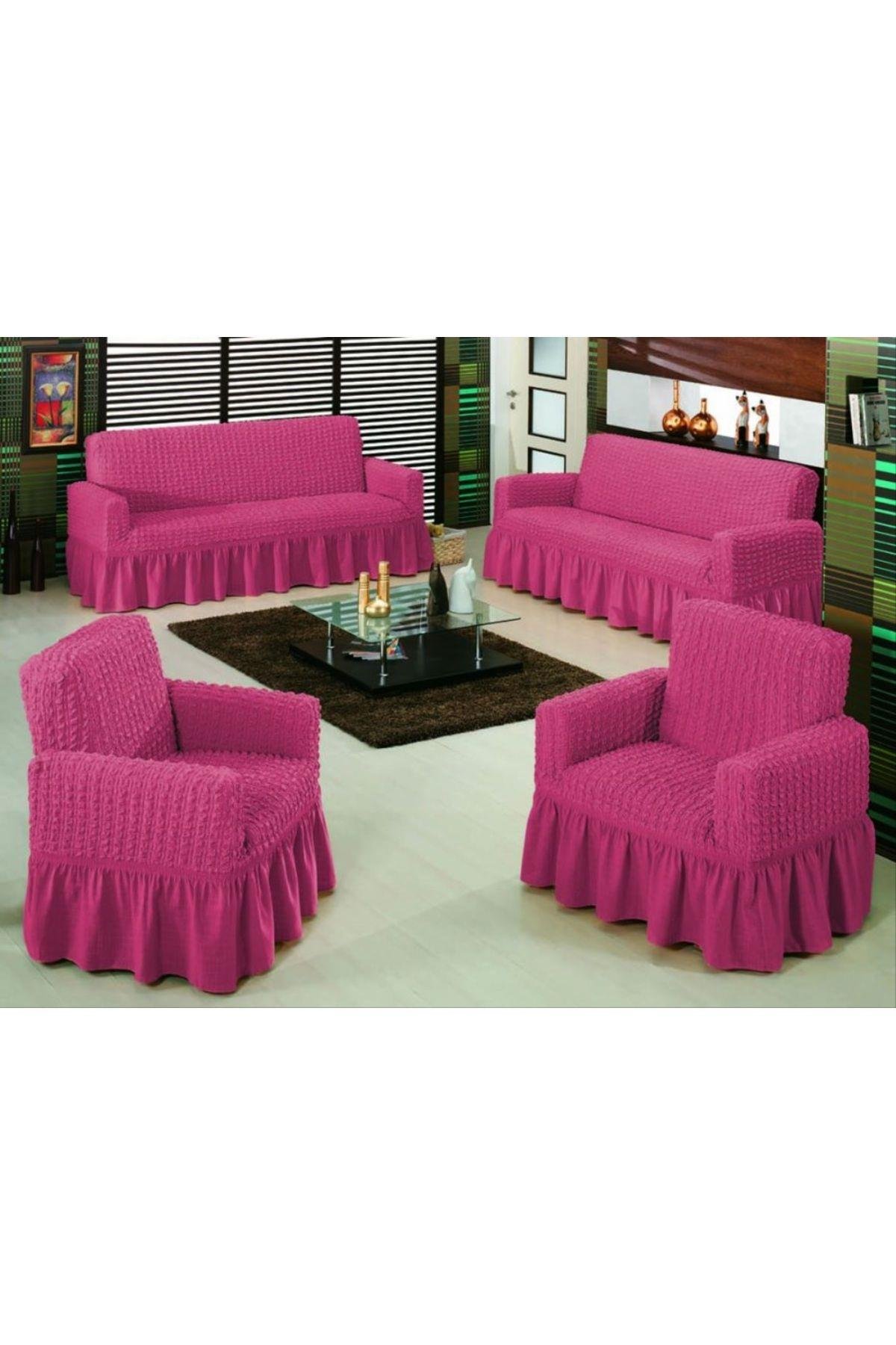 Bürümcük Kanepe Çekyat Örtüsü Koltuk Kılıfı 3 3 1 1