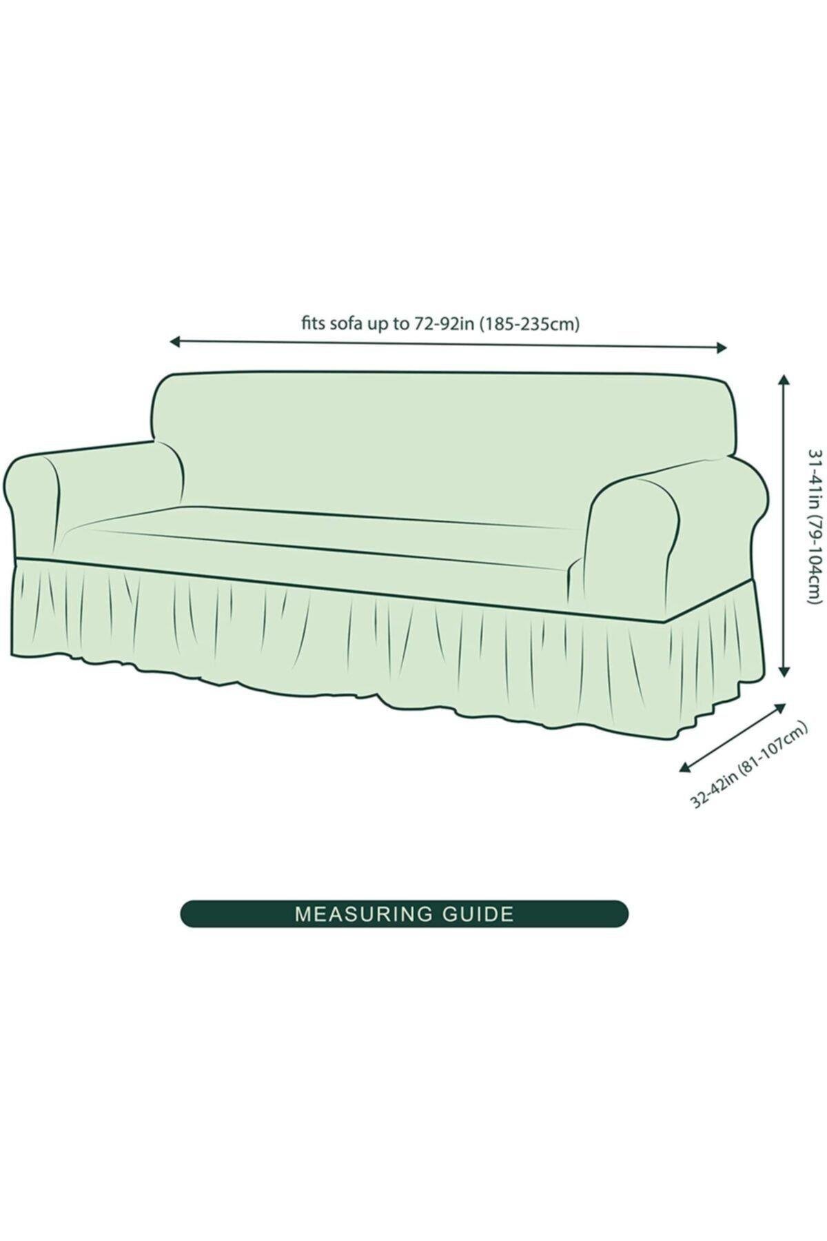 Bürümcük Koltuk, Kanepe, Çekyat Örtüsü, Koltuk Kılıfı 3lü