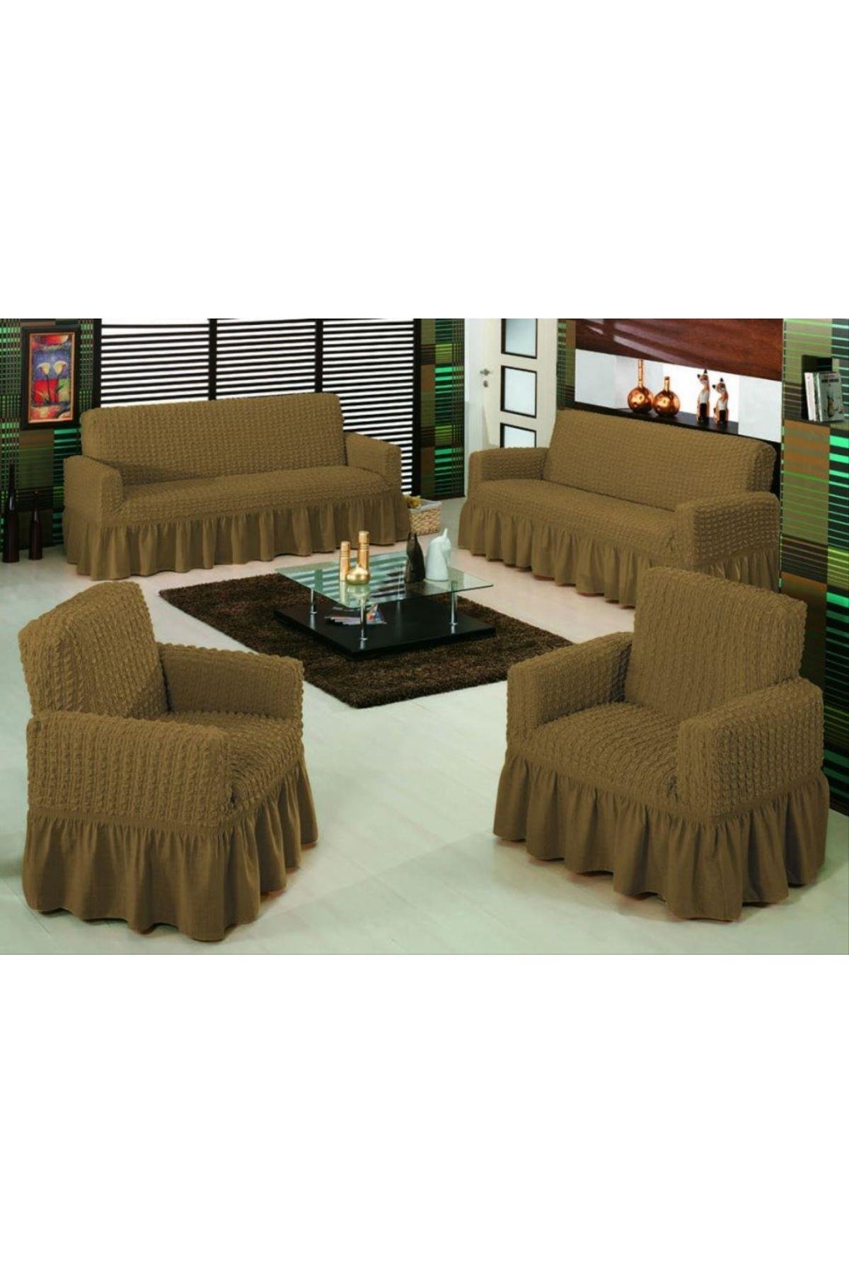 Bürümcük Koltuk, Kanepe, Çekyat Örtüsü, Koltuk Kılıfı 3 3 1 1