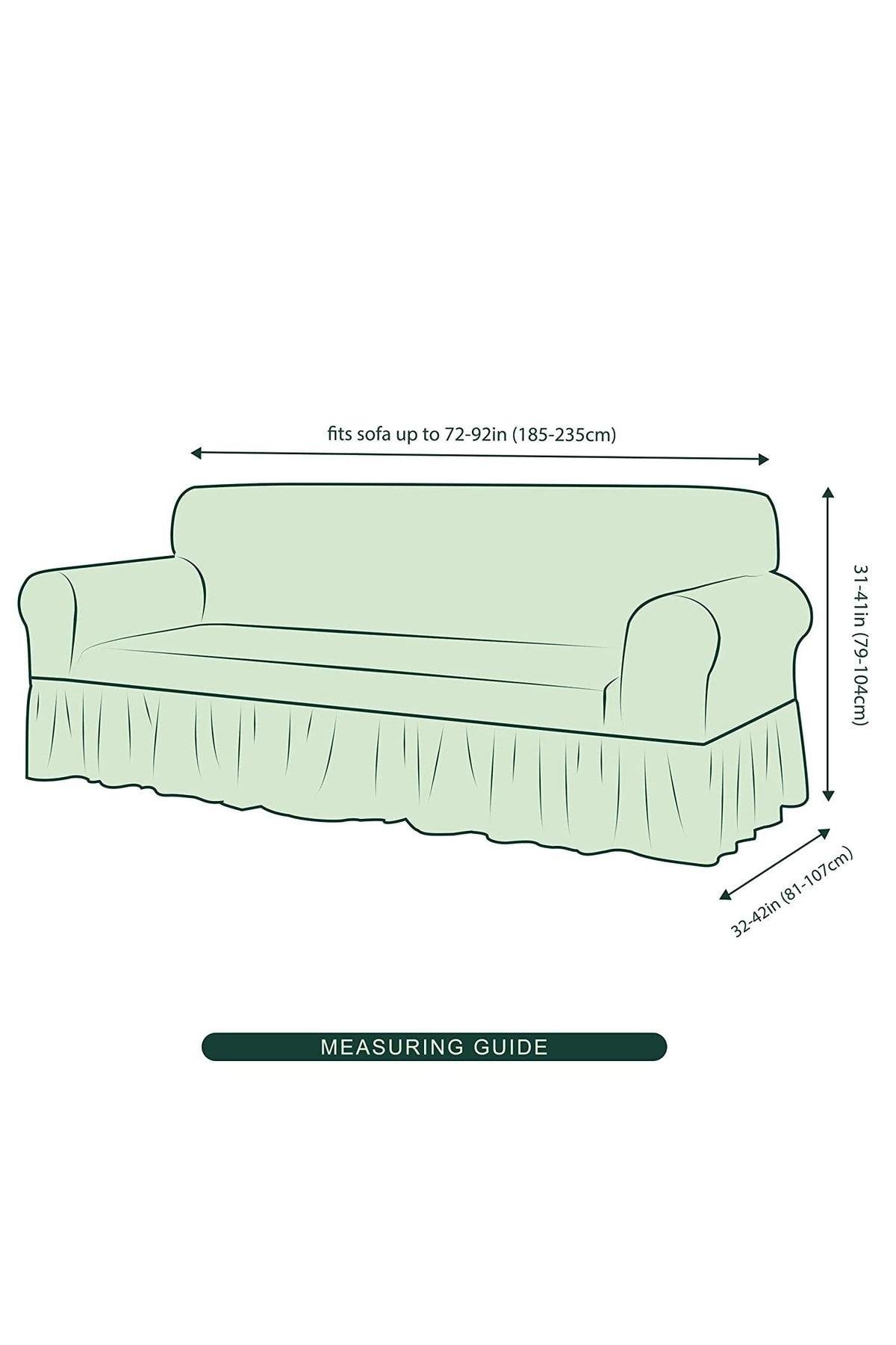 Bürümcük Koltuk ,kanepe ,çekyat Örtüsü ,strech Pamuklu , Boydan Bürümcük 3 Kişilik