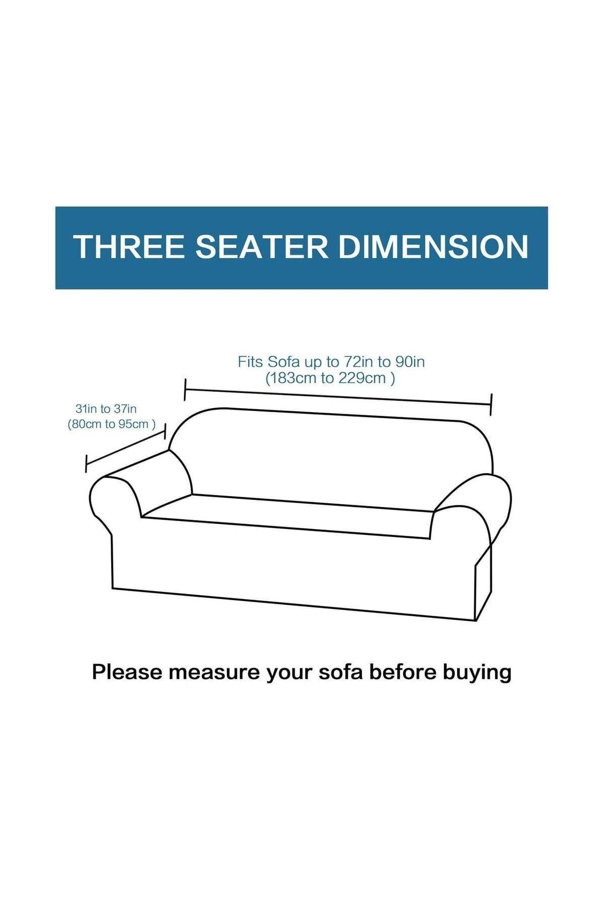 Jakarli Koltuk Kanepe Çekyat Örtüsü Çubuk Desen Esnekli Eteksiz3+3+1+1 Takım Için
