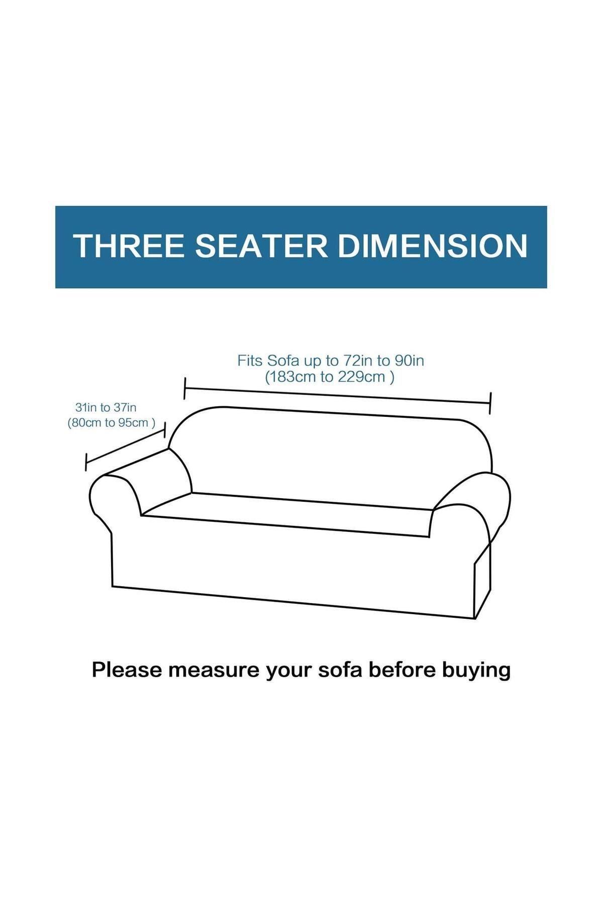 Jakarli Koltuk ,kanepe ,çekyat Örtüsü Sehra Desen Esnekli Eteksiz3kişilik Koltuk için