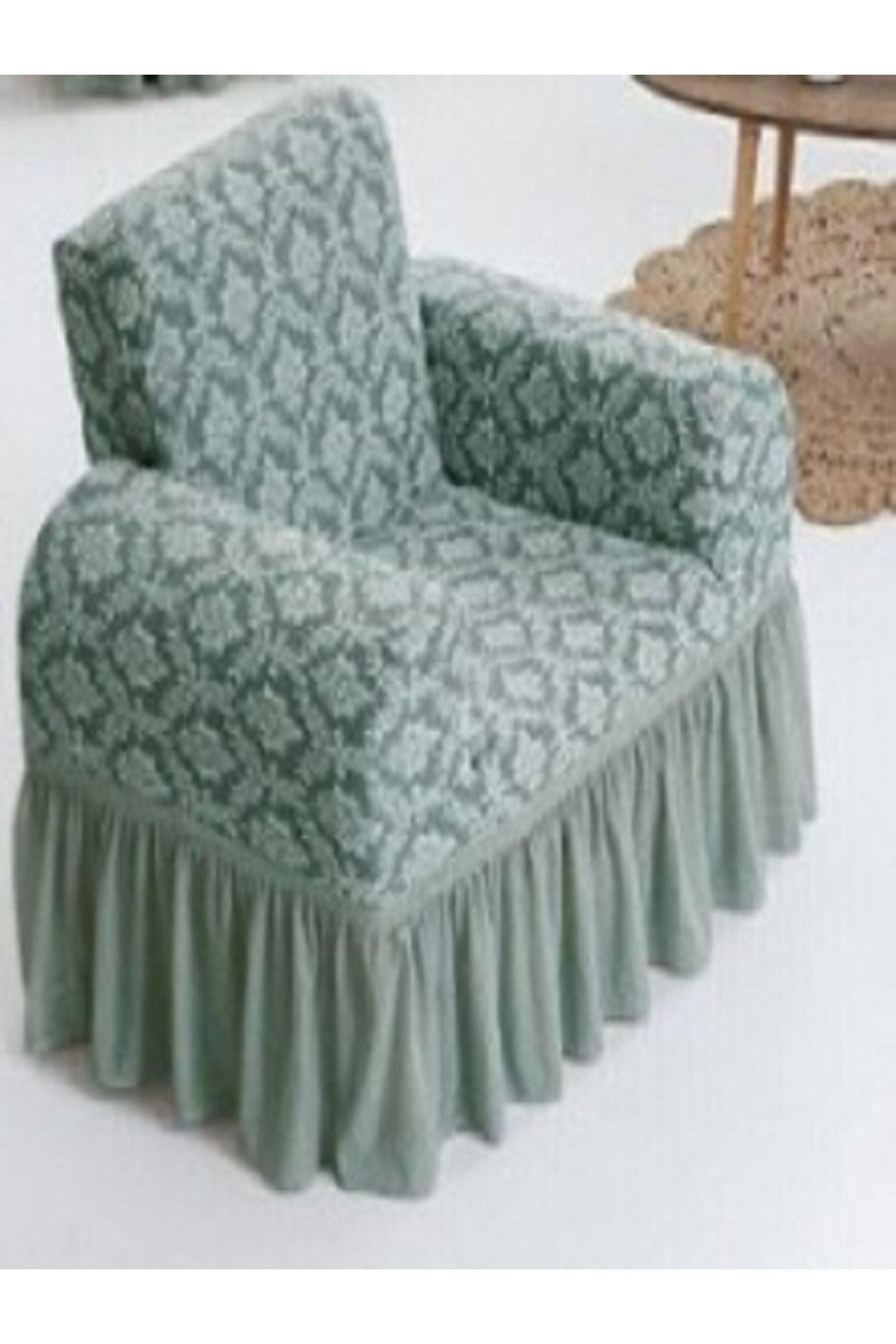 Jakarli Koltuk Örtüsü Tekli