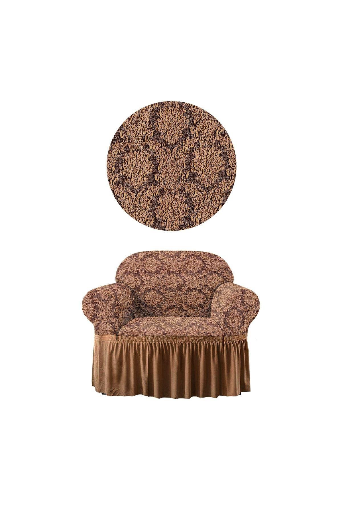 Jakarli Koltuk Örtüsü Tekli