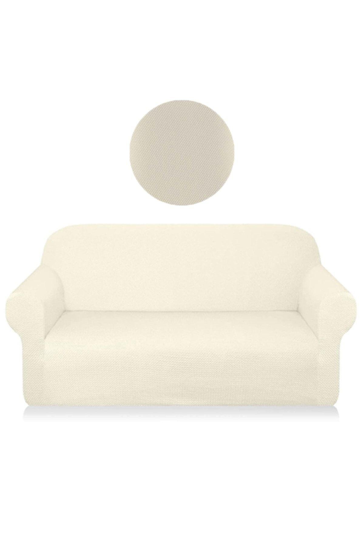 Yüksek Esnekli Likrali Kümaş Balpeteği Desen Koltuk,kanepe,çekyat Örtüsü,lastikli 3 Kişilik