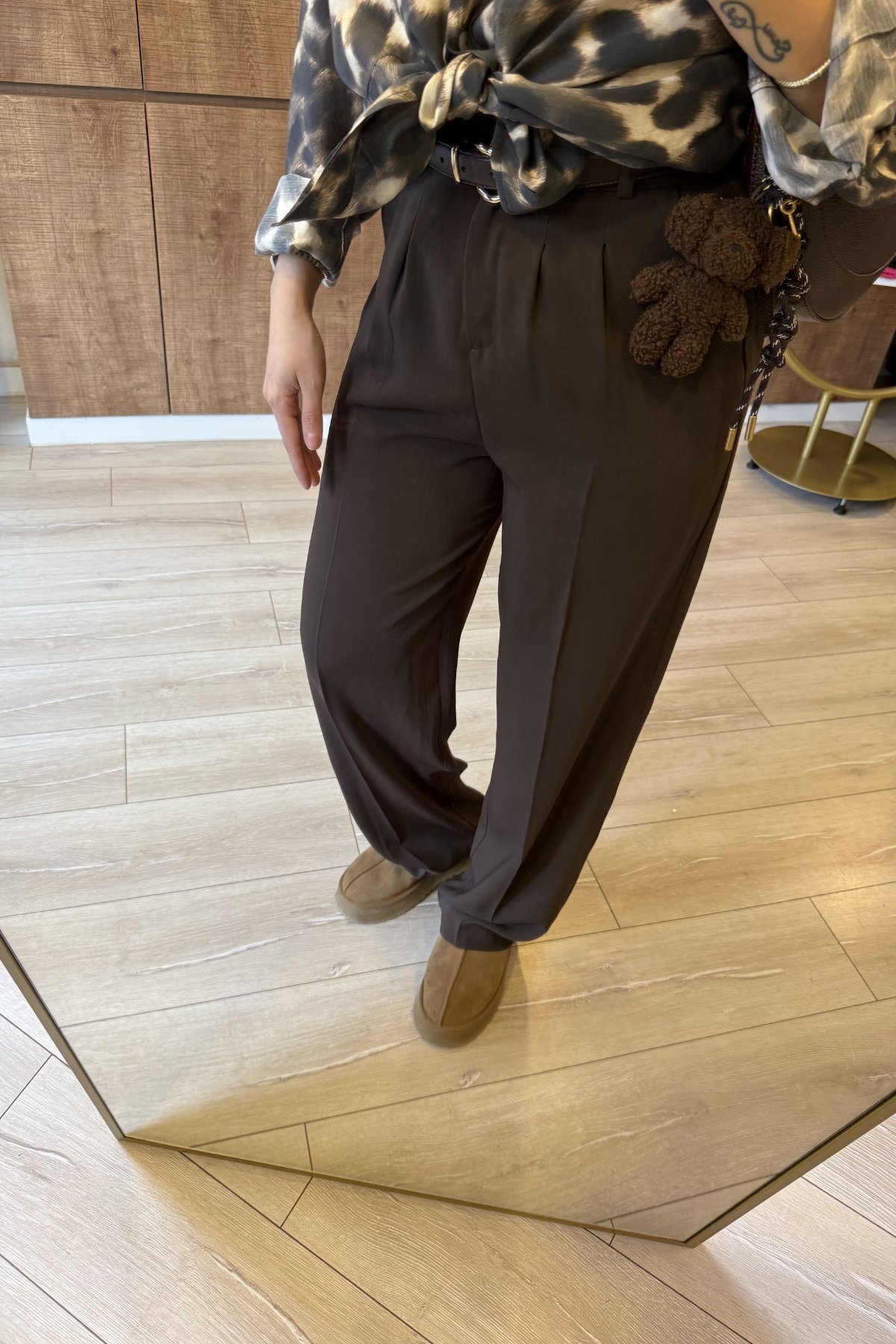 Perry premium palazzo pantolon