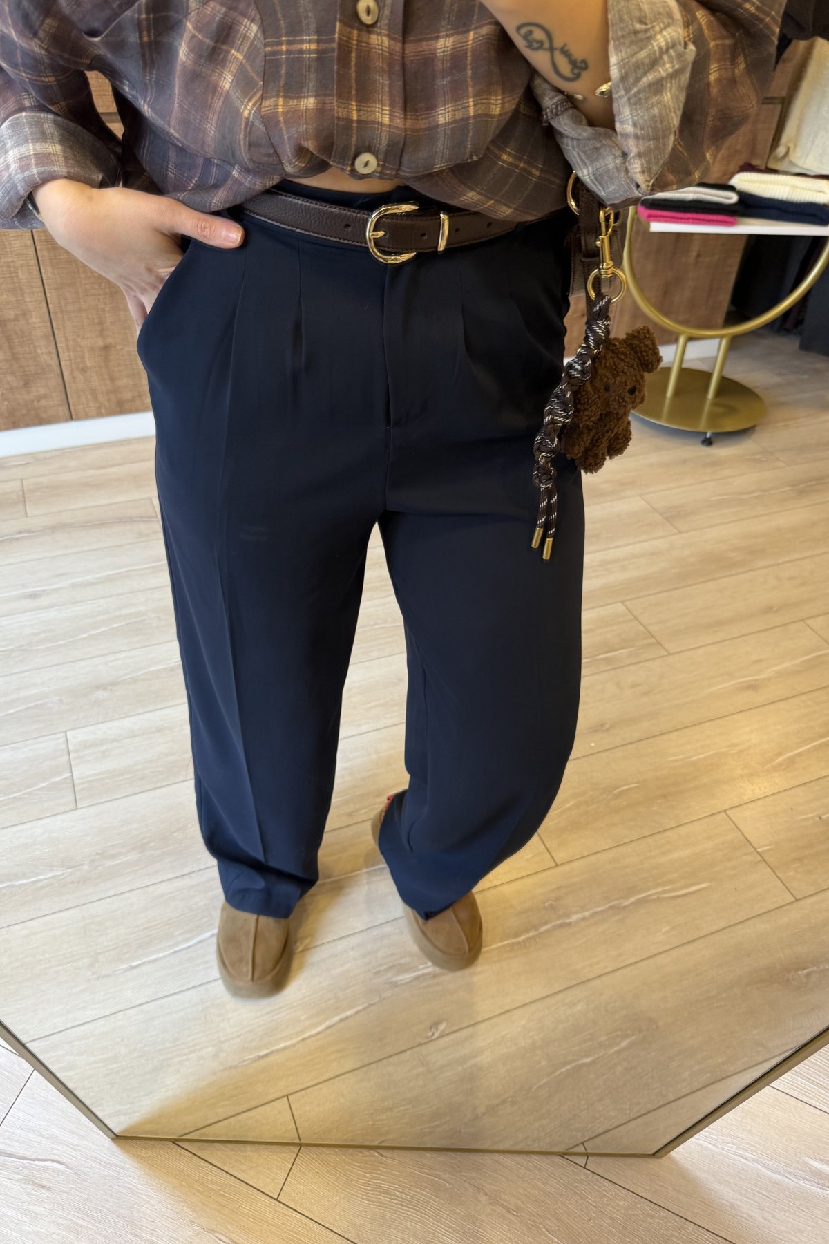 Perry premium palazzo pantolon