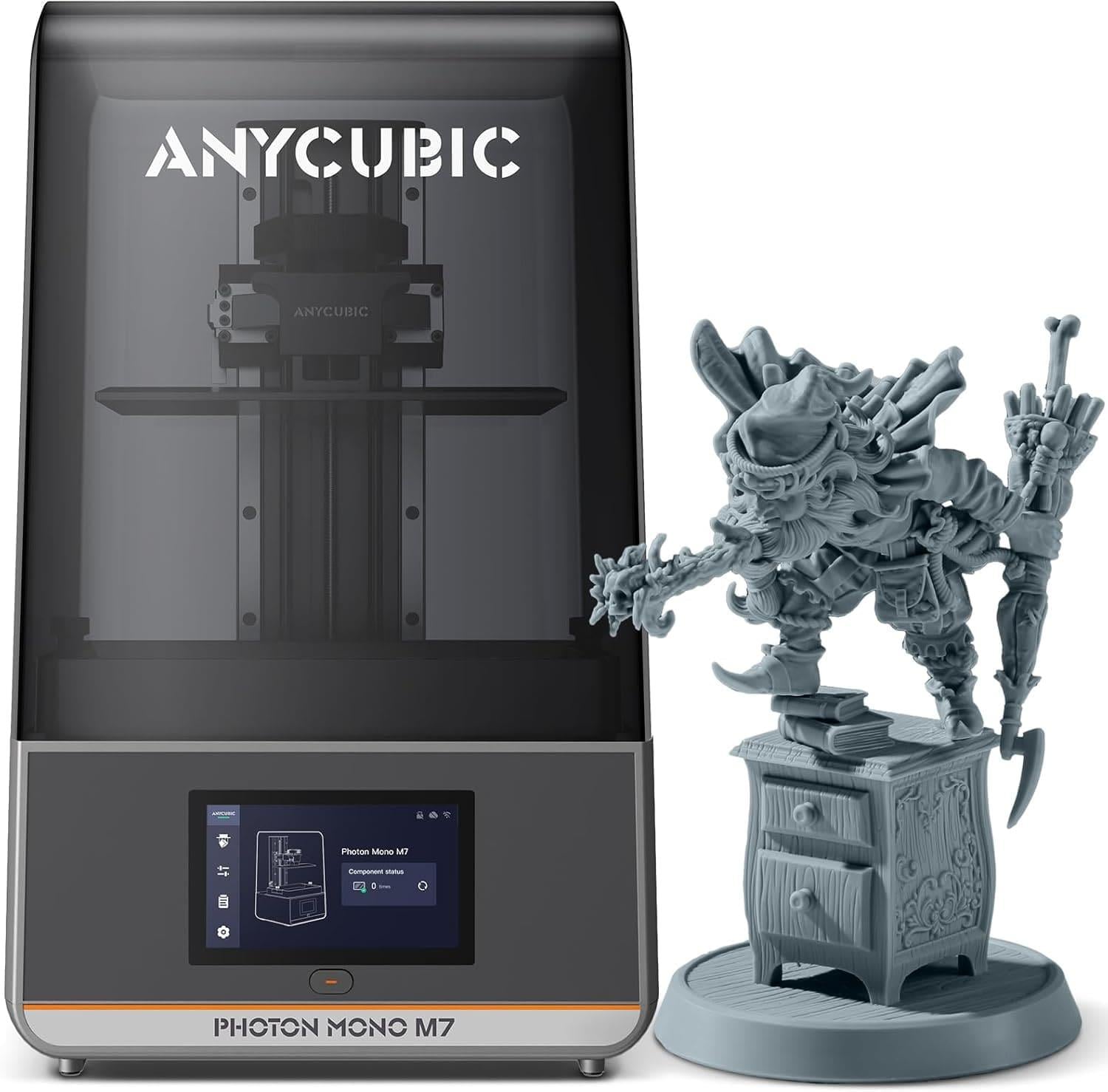 Anycubic M7 Pro + Wash Cure Plus Bundle (Reçine Hediyeli)