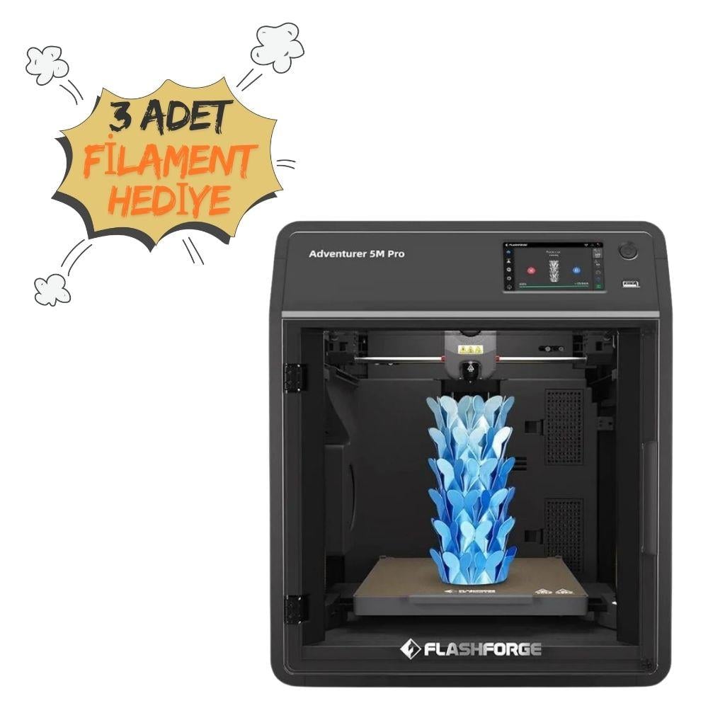 FLASHFORGE Adventurer 5M Pro 3D Yazıcı