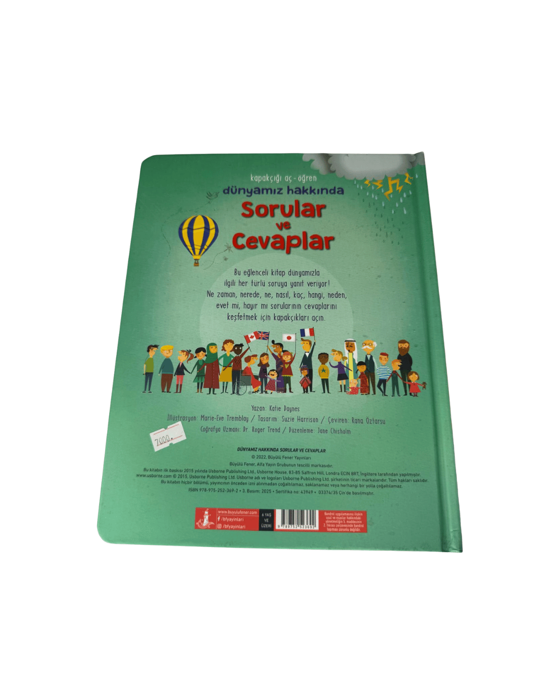 Dünyamız Hakkında Sorular ve Cevaplar (Ciltli) - Katie Daynes