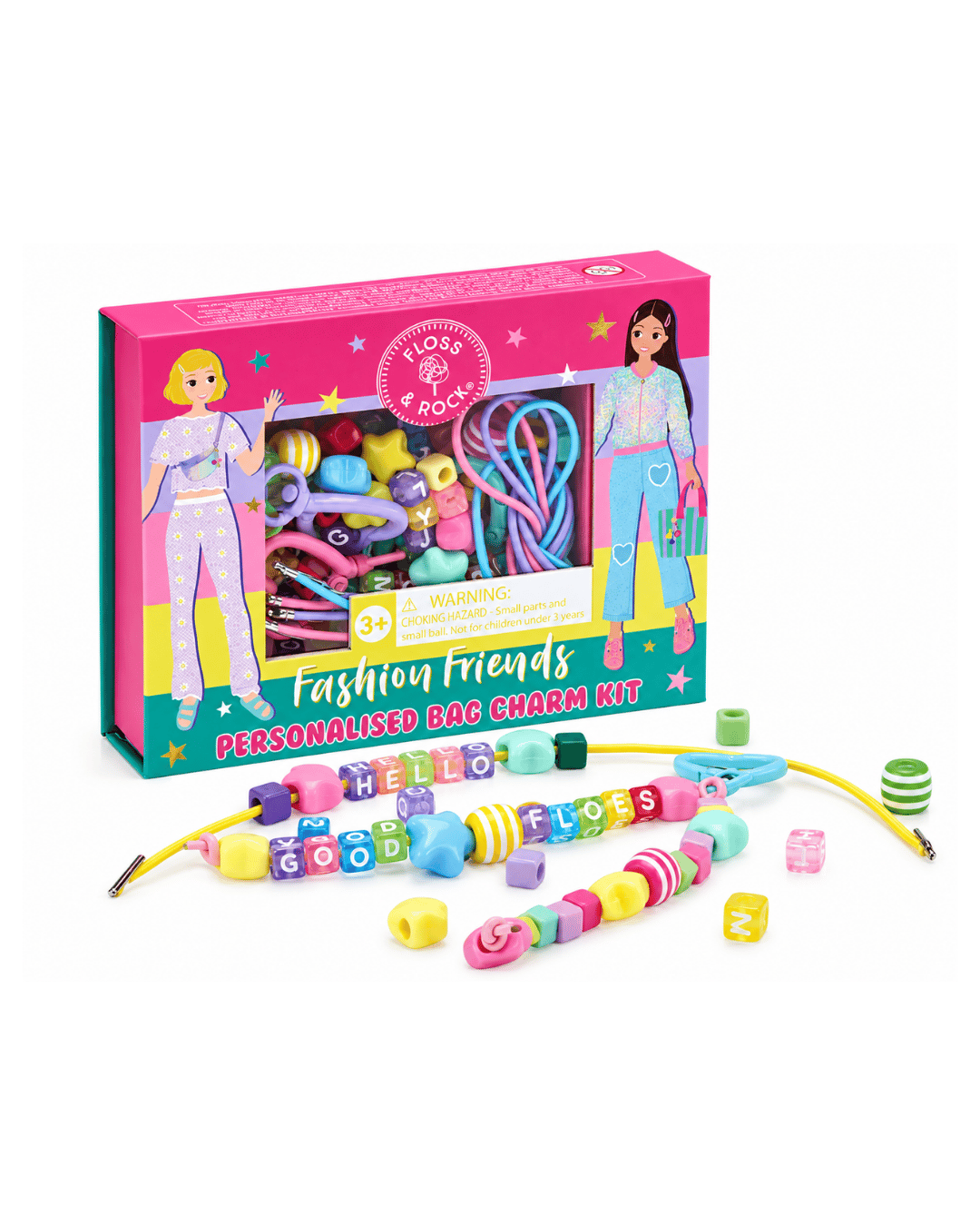 Floss and Rock Çanta Anahtarlığı Yapım Seti