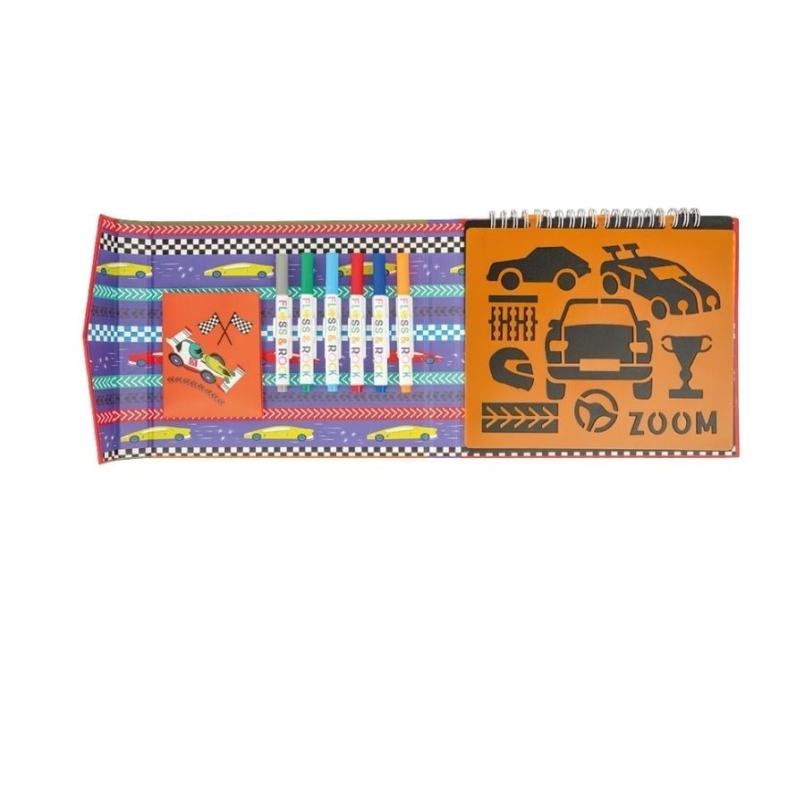 FLOSS & ROCK Chalk Board Eskiz Kitabı / CARS