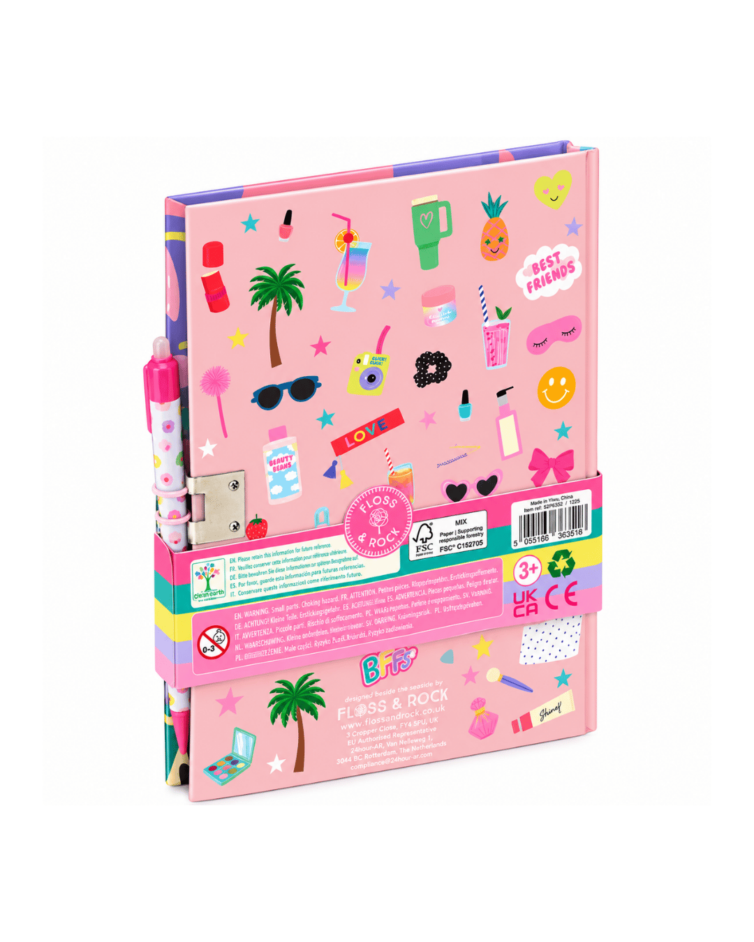 Floss & Rock Kilitli Günlük / Best Friends 