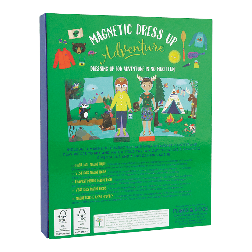 FLOSS & ROCK Mıknatıslı Giydirme Setleri / Adventure