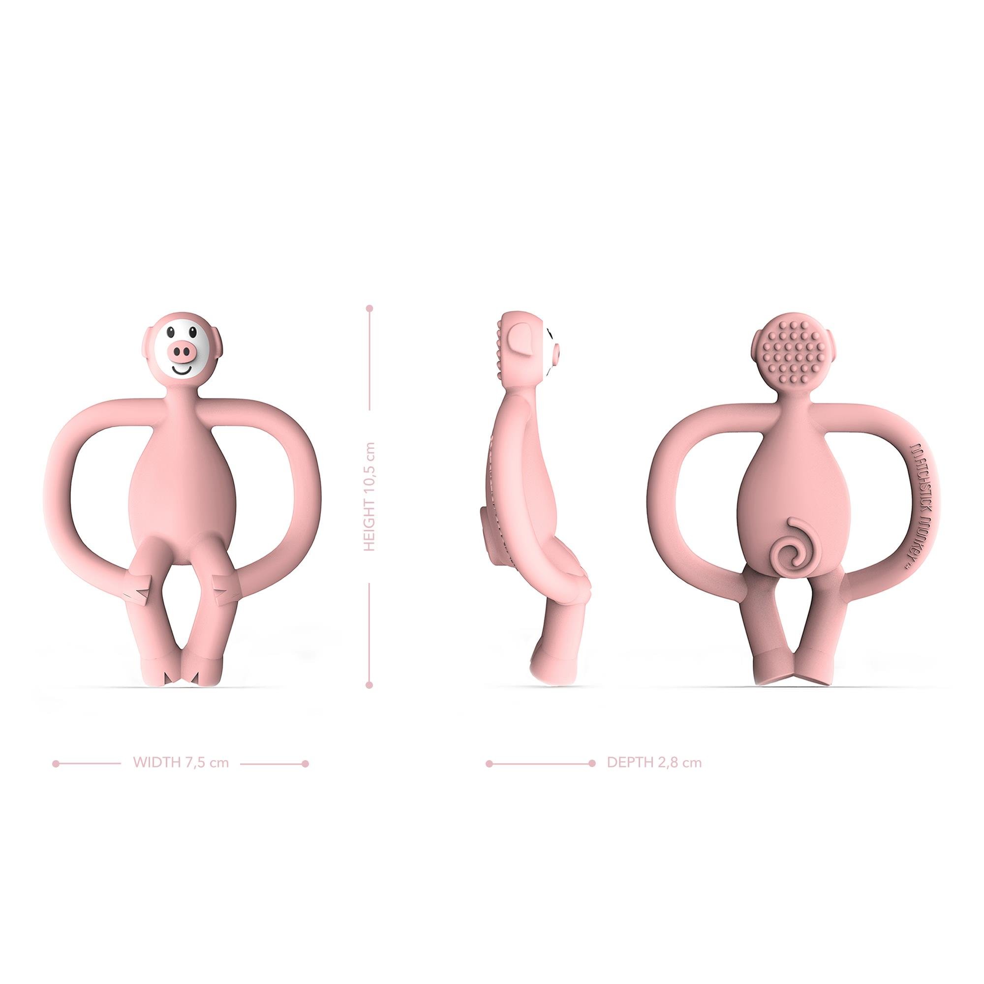 Matchstick Monkey Silikon Dis Kasiyici / Pickle Pig