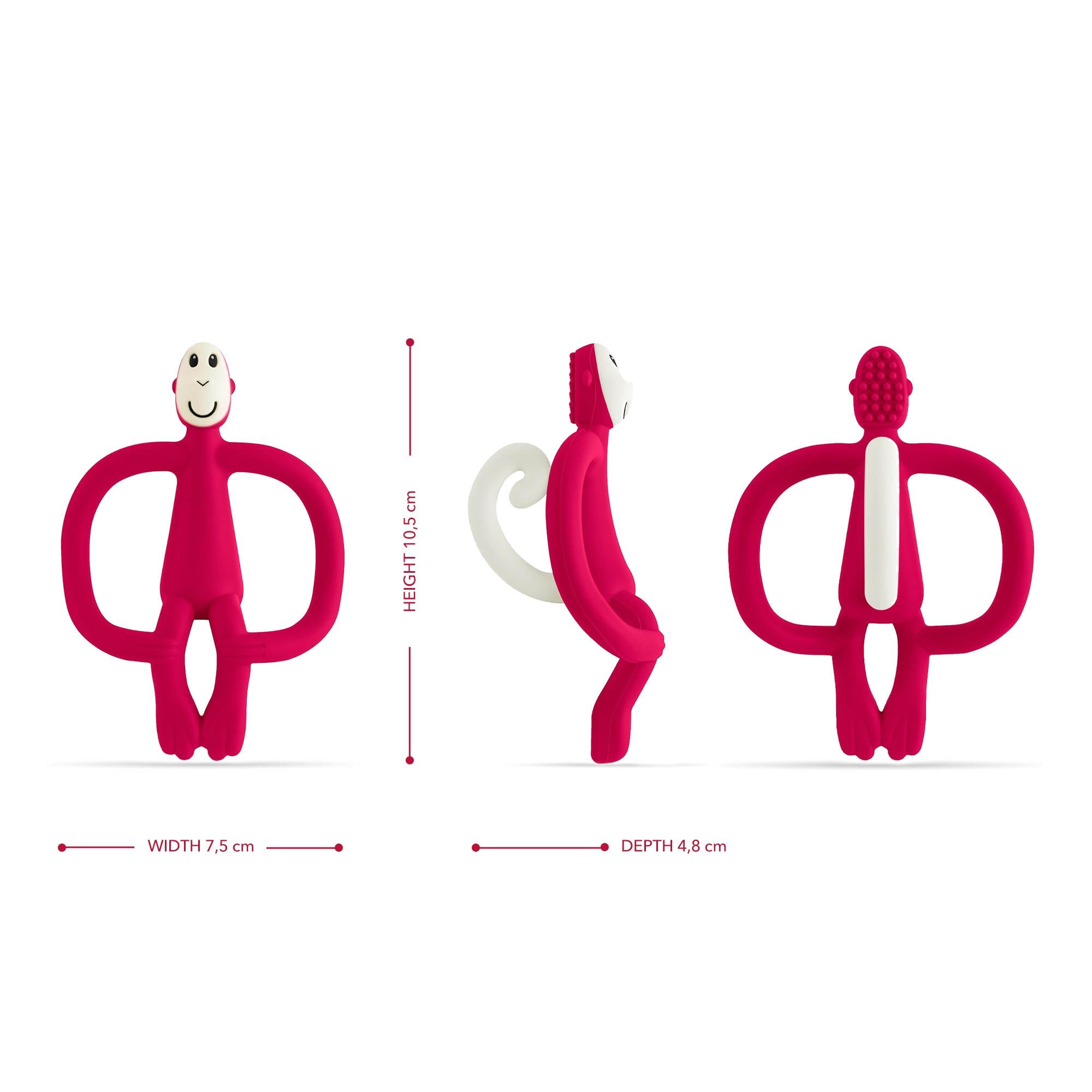 Matchstick Monkey Silkon Dis Kasiyici / Monkey (Kirmizi)