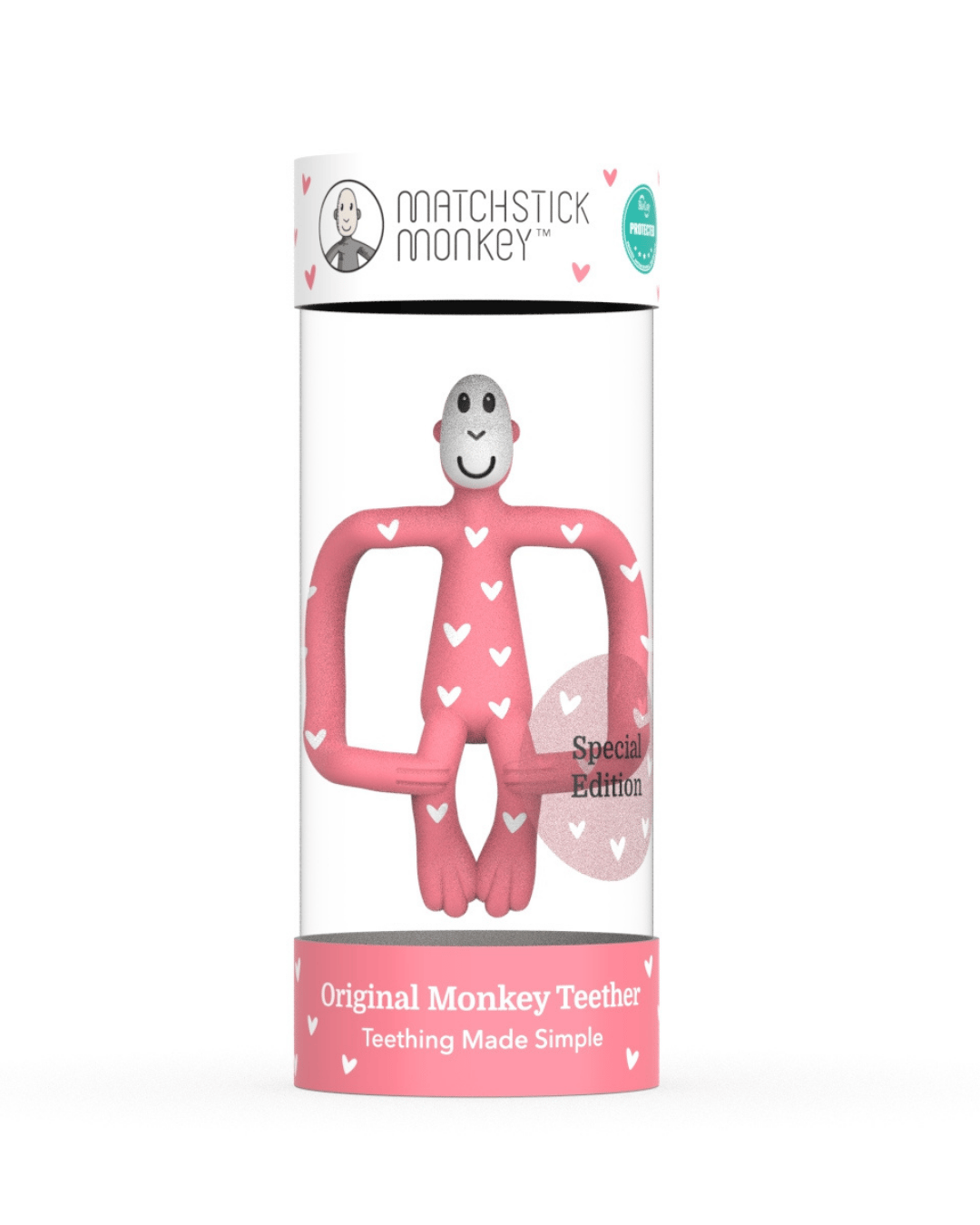 Matchstick Monkey Silkon Dis Kasiyici / Monkey (Heart)