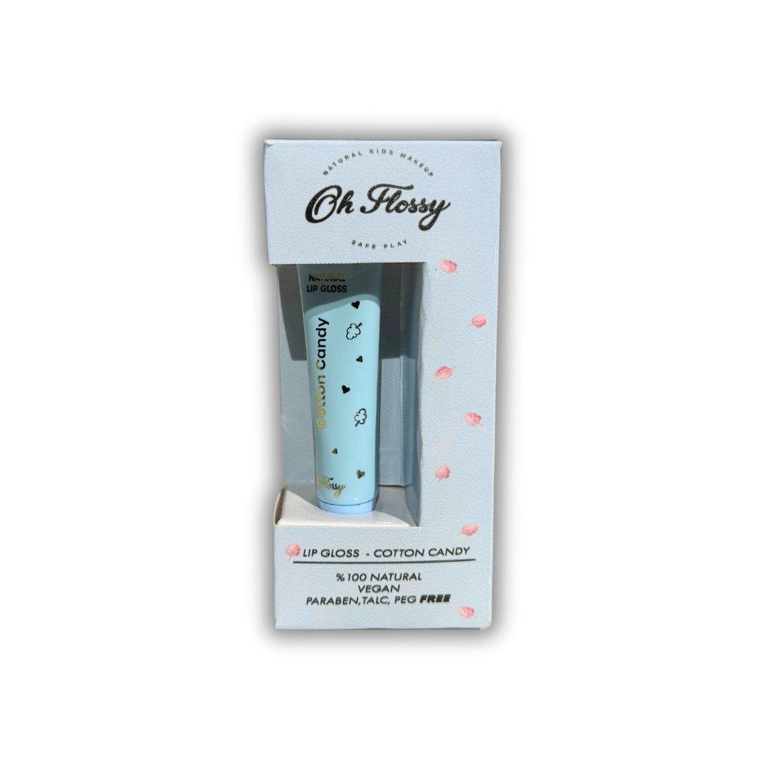 Oh Flossy Çocuk Doğal Dudak Parlatıcısı/ Cotton Candy
