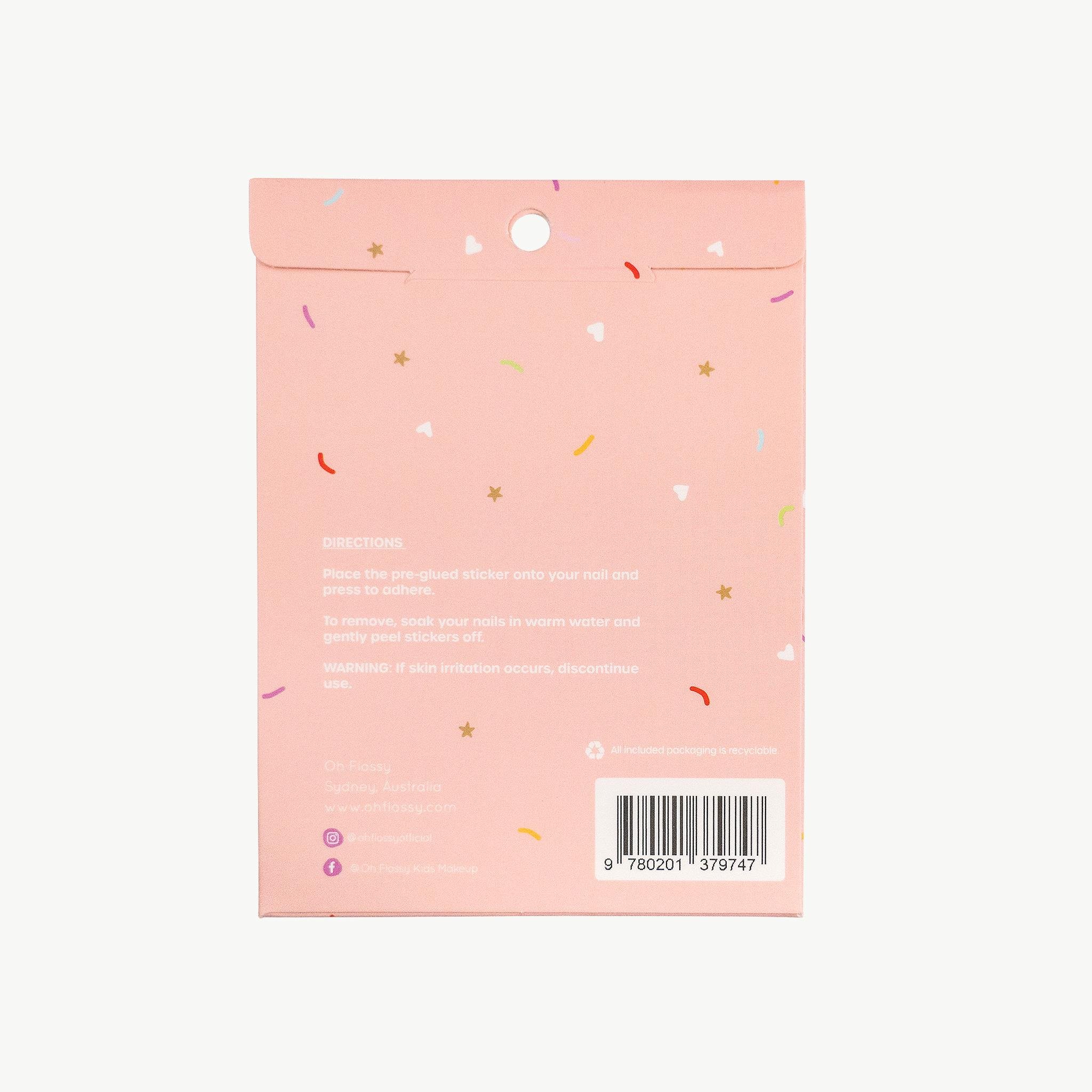 Oh Flossy Tırnak Sticker/ Flowers