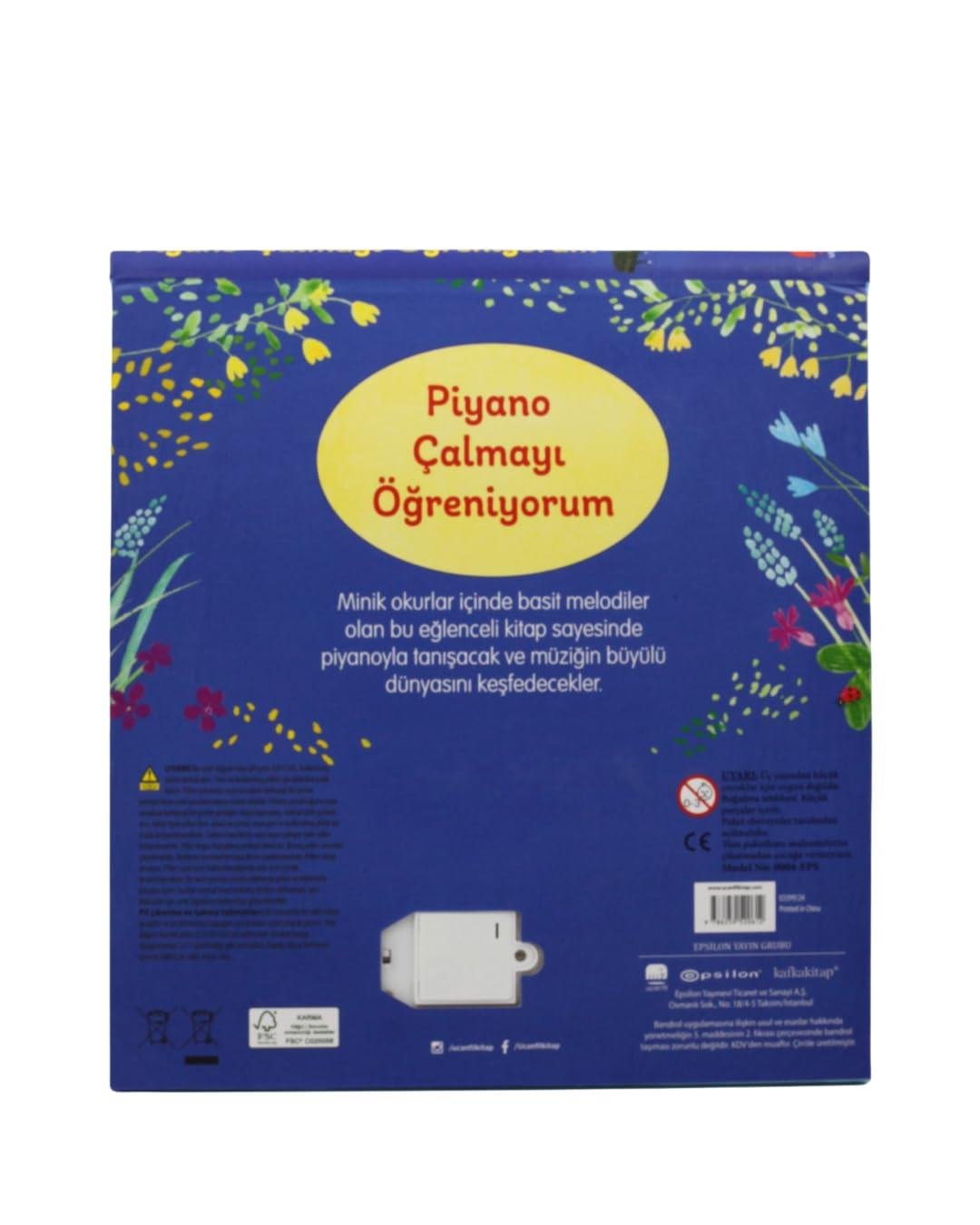 Piyano Çalmayı Öğreniyorum (Piyanolu Kitap)