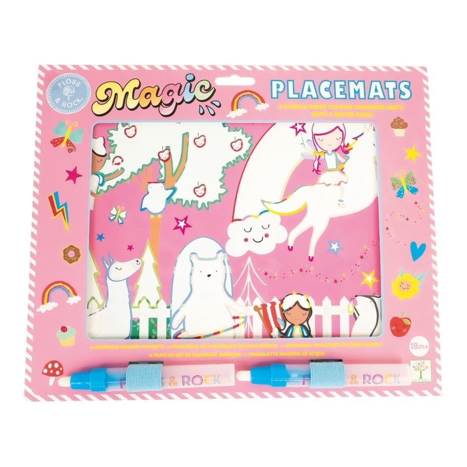 Renk Değiştiren Sulu Boyalı Oyun Mat / Rainbow Fairy