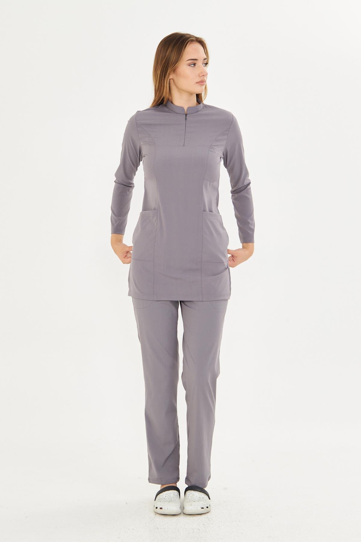 Kadın Tesettür Scrubs Takım