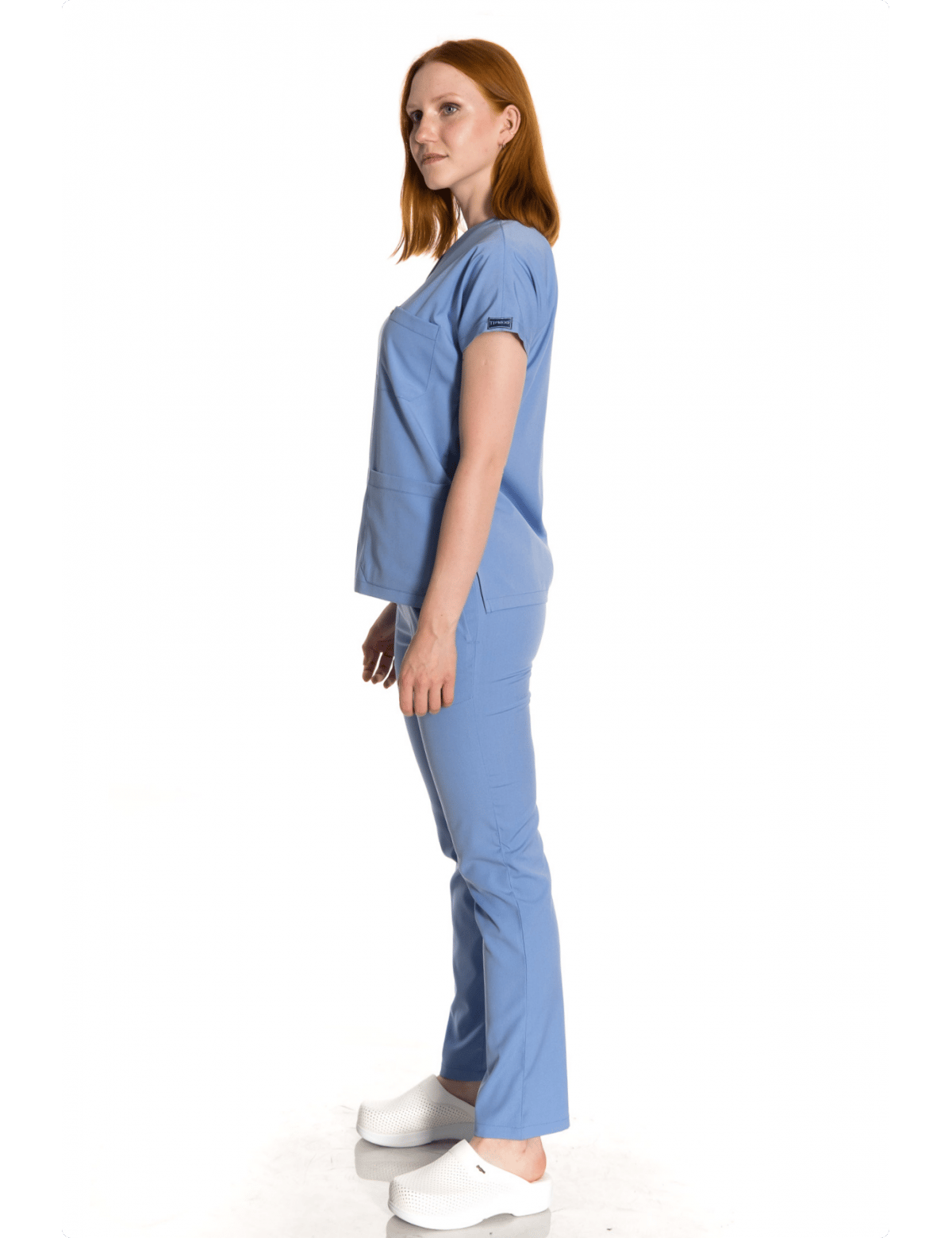 Koyu Mavi Greys Scrubs Takım