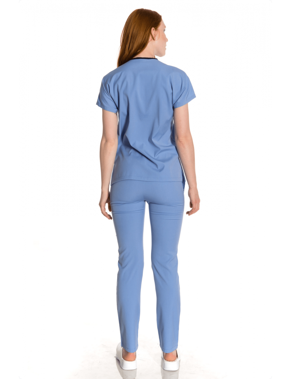 Koyu Mavi Greys Scrubs Takım