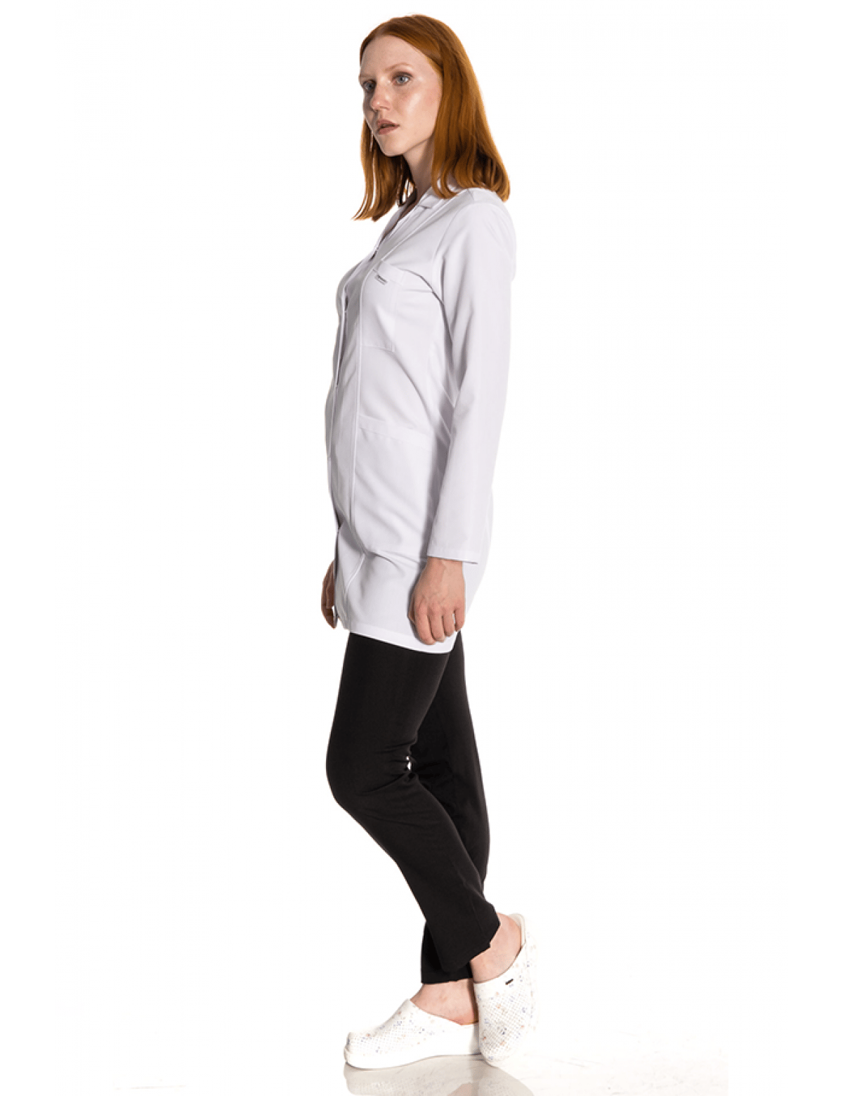 Orta Boy Ceket Yaka Doktor Önlüğü