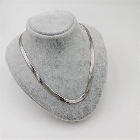 4mm 45cm İtalyan Çelik Kolye (Gümüş) 0106151-01