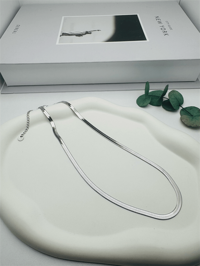 4mm 45cm İtalyan Çelik Kolye (Gümüş) 0106151-01