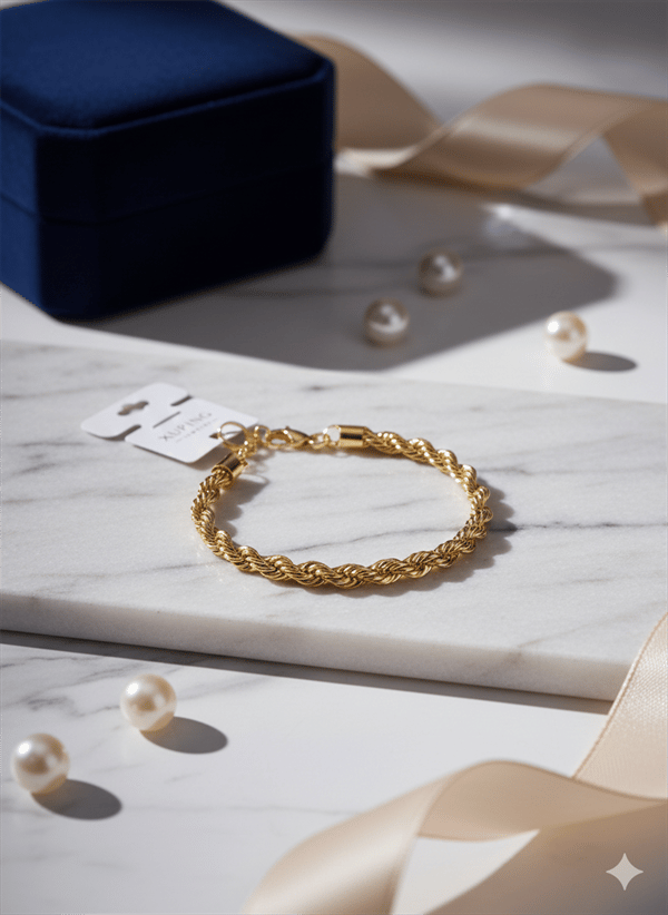 6mm Xuping Bileklik 14k (Gold) XP 00274