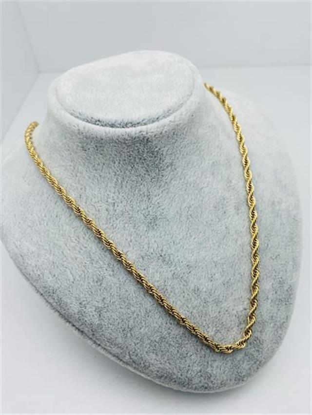 Burgu Kolye 3mm 60cm (Gold) 010658