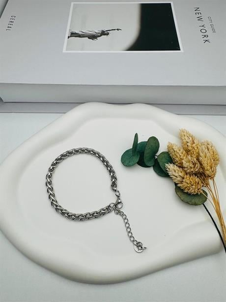Çelik Bileklik (Gold) Blk 242-01