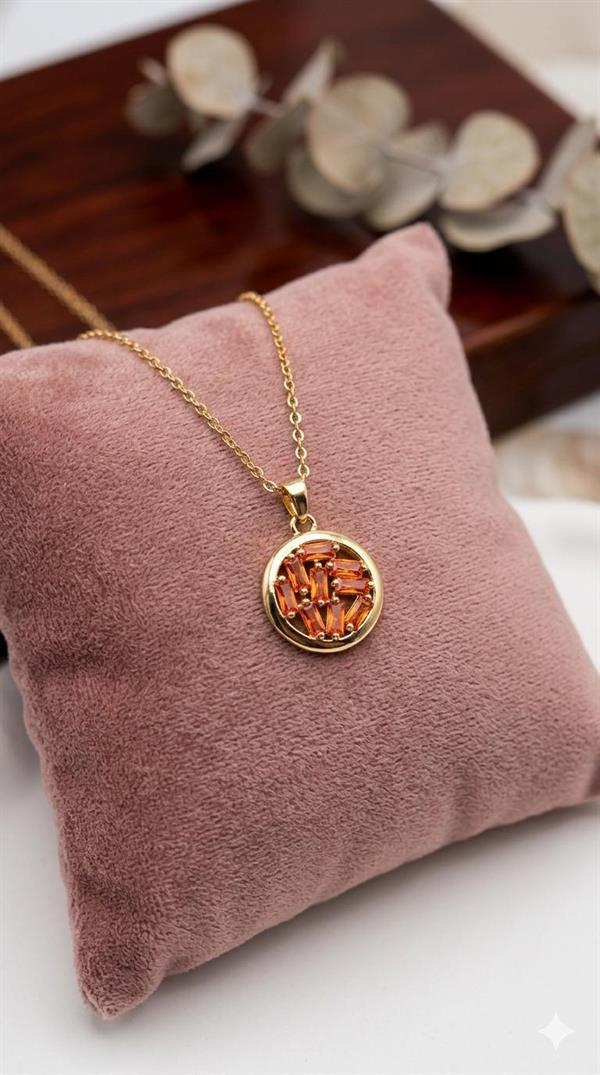 Çelik Kolye 45cm (Gold) 010768