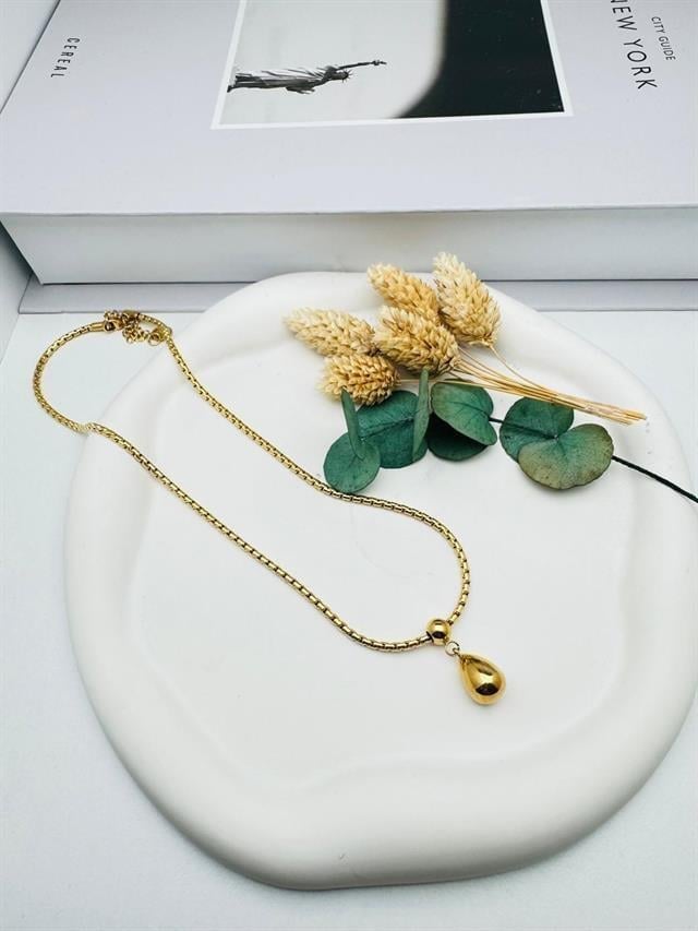 Çelik Kolye (Gold) 0106295