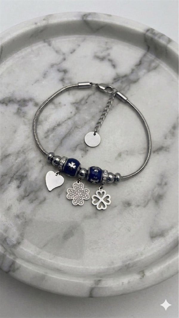 Çelik Pandora Bileklik (Gümüş) Blk 2504