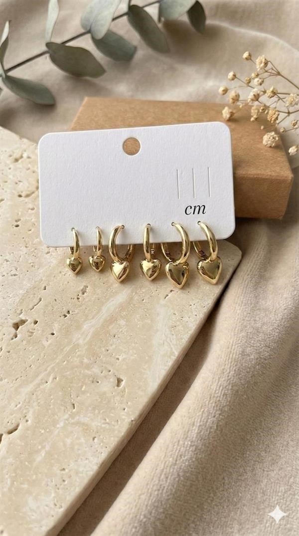 CM Jewerly Küpe  (Gold) CMJ 2043