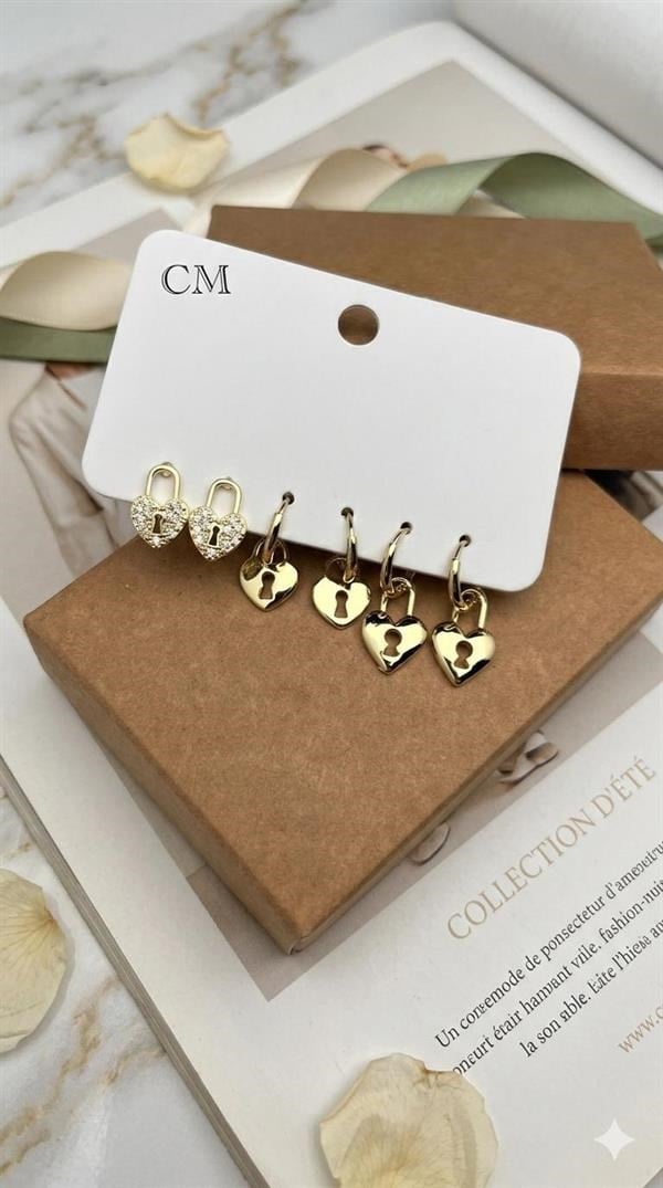 CM Jewerly Küpe  (Gold) CMJ 2046