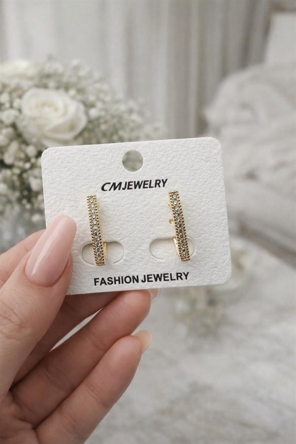 CM Jewerly Küpe  (Gold) CMJ 2050