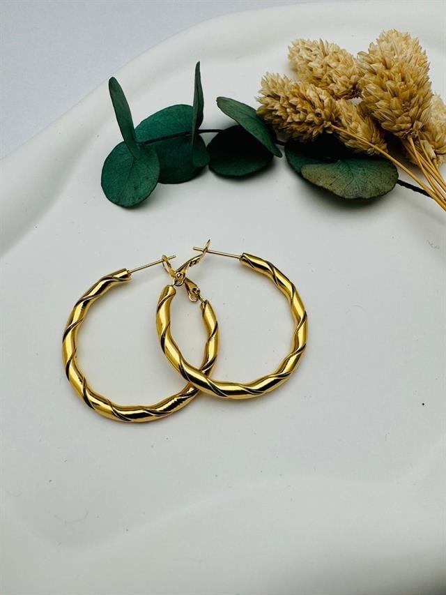 Halka Küpe (Gold) KP123-01