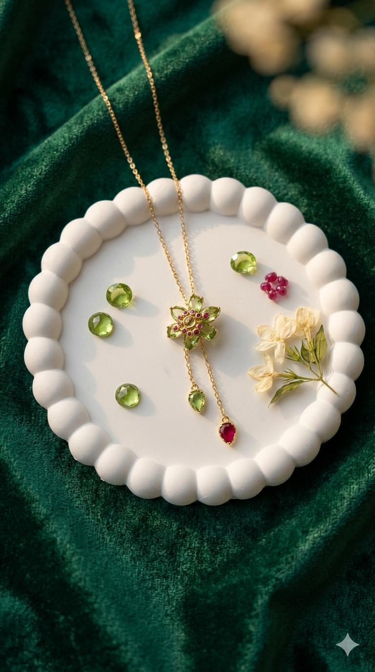 Lotus Çelik Kolye 45cm (Gold) 010777