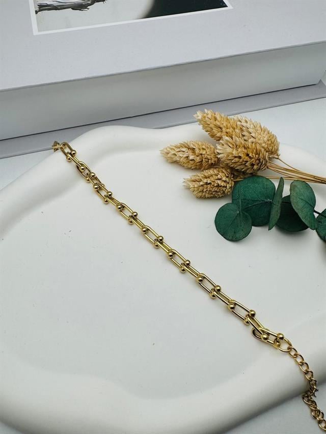 Tiffany Çelik Bileklik (Gold) Blk 249