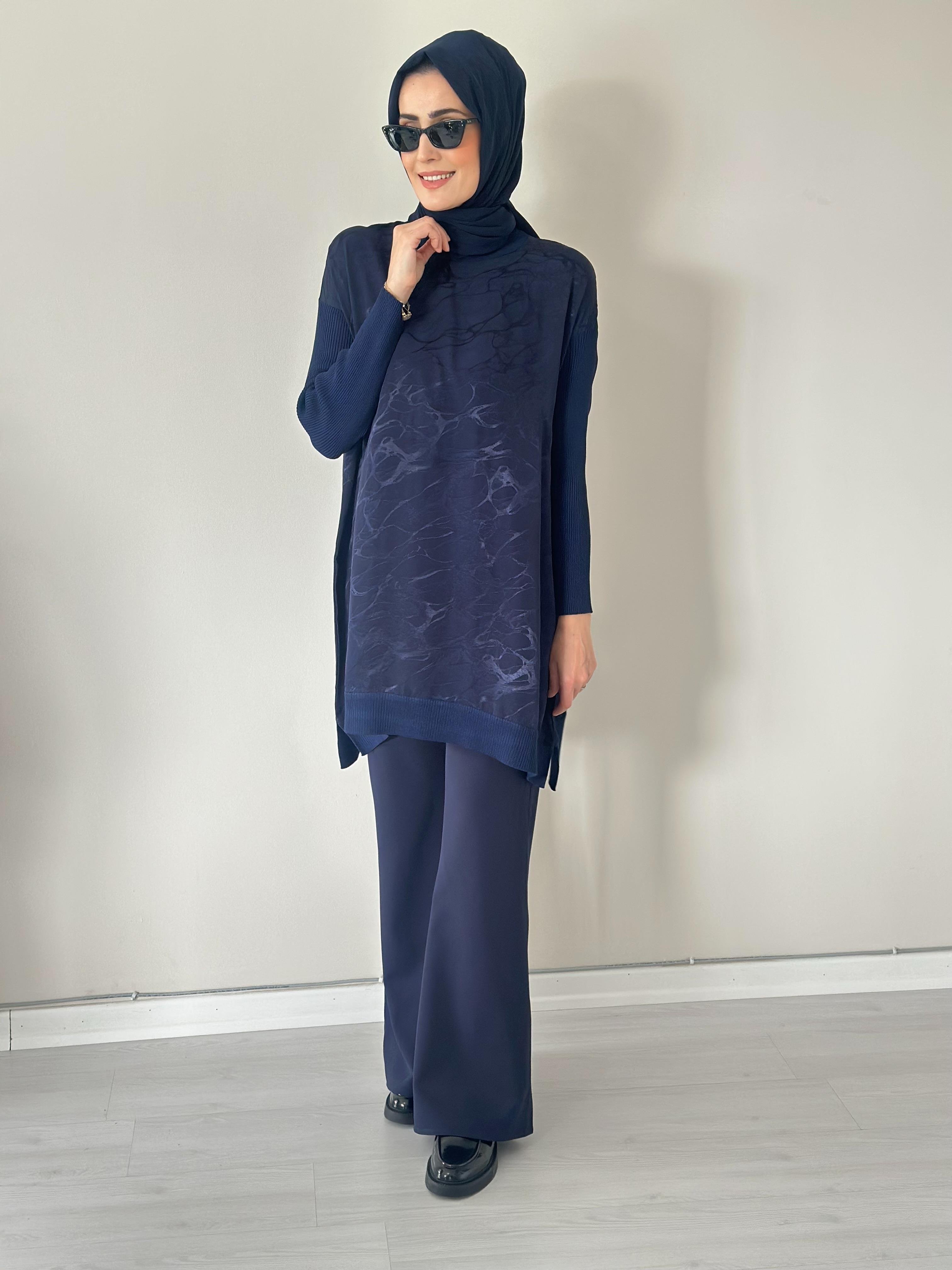 Mia Tunik Lacivert 